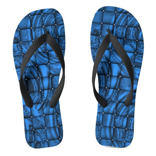 "Quadrate" Badesandalen (Fußbett)