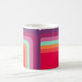 Quadrate der 70er Jahre Kaffeetasse (Mittel)