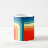 Quadrate der 70er Jahre Kaffeetasse (Mittel)