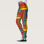 Quadrate der 70er Jahre Leggings (Links)