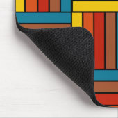 Quadrate der 70er Jahre Mousepad (Ecke)