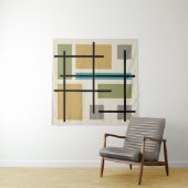 Quadrate der Rechtecke des Mitteljahrhunderts mehr Wandteppich (Beispiel)