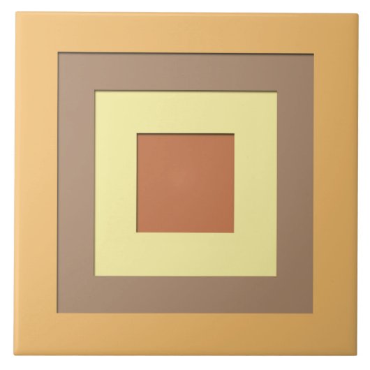 Quadrate der Schichten Mitte des Jahrhunderts - Er Fliese (Vorderseite)