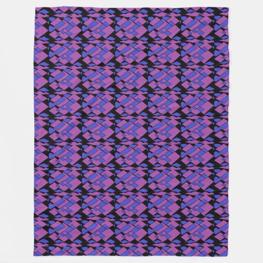 Quadrate Fleecedecke (Vorderseite)