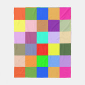 Quadrate Fleecedecke (Vorderseite)