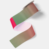 Quadrate für rote und grüne Gradienten Satinband (Rückseite)