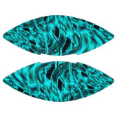 Quadrate gespiegelt in zyanischer oder blauer Farb Football (Paneele)