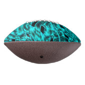 Quadrate gespiegelt in zyanischer oder blauer Farb Football (Gedreht 270)