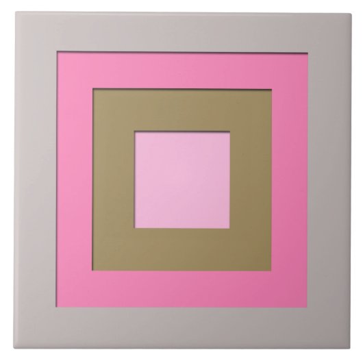 Quadrate in der Mitte des Jahrhunderts - grau / gr Fliese (Vorderseite)