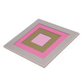 Quadrate in der Mitte des Jahrhunderts - grau / gr Fliese (Seite)