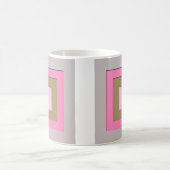 Quadrate in der Mitte des Jahrhunderts - grau / gr Kaffeetasse (Mittel)