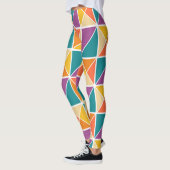 Quadrate in Dreiecke Leggings (Links)