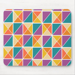 Quadrate in Dreiecke Mousepad