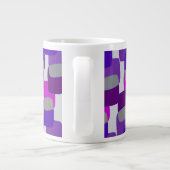 Quadrate Jumbo-Tasse (Rückseite)