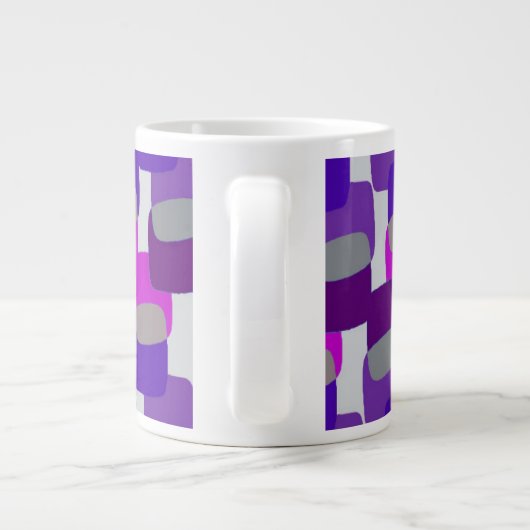 Quadrate Jumbo-Tasse (Rückseite)