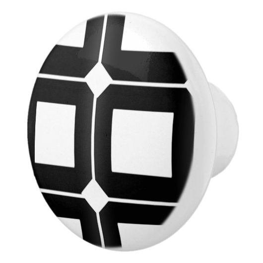 Quadrate Keramikknauf (Rechts)