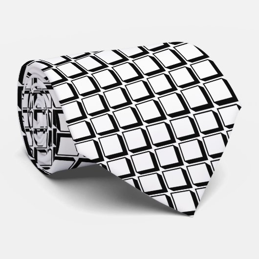 Quadrate Krawatte (Gerollt)