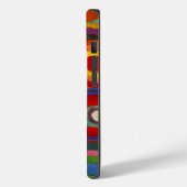 Quadrate mit konzentrischen Kreisen 2 | Kandinsky Case-Mate iPhone Hülle (Rückseite / Links)