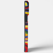 Quadrate mit konzentrischen Kreisen Hiroaki Takaha Case-Mate iPhone Hülle (Rückseite / Rechts)