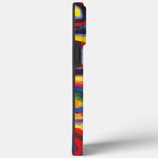 Quadrate mit konzentrischen Kreisen Hiroaki Takaha Case-Mate iPhone Hülle (Rückseite / Rechts)