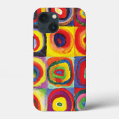 Quadrate mit konzentrischen Kreisen Hiroaki Takaha Case-Mate iPhone Hülle (Rückseite)