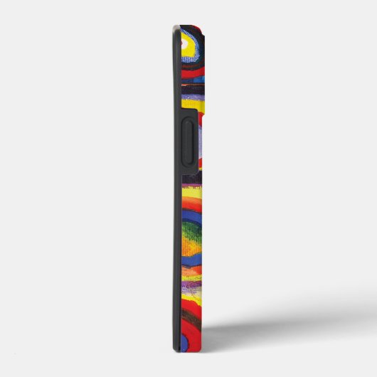 Quadrate mit konzentrischen Kreisen Hiroaki Takaha Case-Mate iPhone Hülle (Rückseite / Rechts)