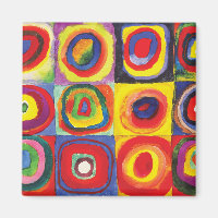 Quadrate mit konzentrischen Kreisen Hiroaki Takaha