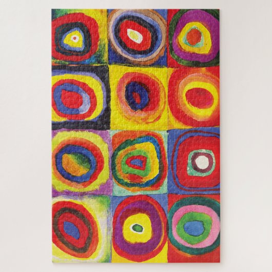 Quadrate mit konzentrischen Kreisen Hiroaki Takaha Puzzle (Vertikal)