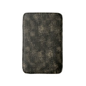 Quadrate mit Kratzern oder dunkelbraunen Würfeln Badematte (Vorderseite Vertikal)