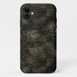 Quadrate mit Kratzern oder dunkelbraunen Würfeln Case-Mate iPhone Hülle