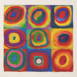Quadrate mit Kreisen, Abstrakt, Wassis Kandinsky Schal<br><div class="desc">Wassily Wassiljewitsch Kandinsky (16. Dezember 1866 - 13. Dezember 1944) war ein russischer Maler und Kunsttheoretiker. Kandinsky wird allgemein als Pionier der abstrakten Kunst bezeichnet. Geboren in Moskau verbrachte Kandinsky seine Kindheit in Odessa (heute Ukraine), wo er an der Grekov Odessa Art School abschloss. Er besuchte die Universität Moskau und...</div>