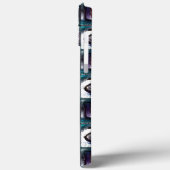 Quadrate mit spiralförmig zeichnend, zyandrizzahli Case-Mate iPhone hülle (Rückseite / Links)