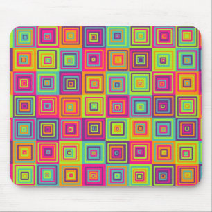 Quadrate-Muster Mousepad