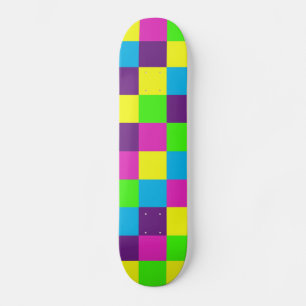 Quadrate-Muster Skateboard