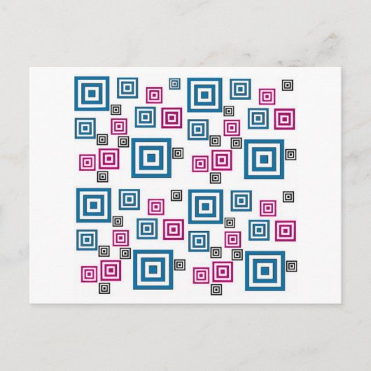 Quadrate Postkarte (Vorderseite)
