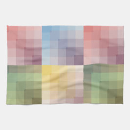 Quadrate, Quadrate und weitere Quadrate, Geschirrtuch