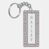 Quadrate Schlüsselanhänger (Vorderseite links)