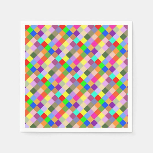 Quadrate Serviette (Vorderseite)