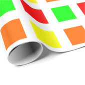 Quadrate - Spektrum 01 Geschenkpapier (Rolleneckpunkt)