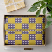 Quadrate und Punkte Seidenpapier (Geschenk)