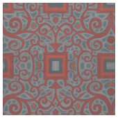 Quadrate und Spitzen, arabesque Muster, graue Terr Stoff (Nahaufnahme)