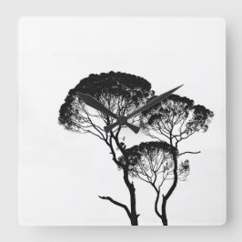 quadratische Acrylwand Quadratische Wanduhr