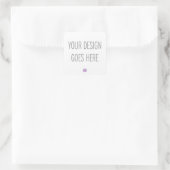 Quadratische Aufkleber drucken (1,5" oder 3") (Tasche)