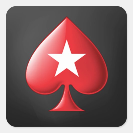 Quadratische Aufkleber, Glanz, Quadratischer Aufkleber (Vorderseite)