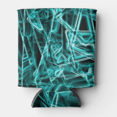 Quadratische Ecken und zyklische oder himmelblaue Dosenkühler (Vorderseite)