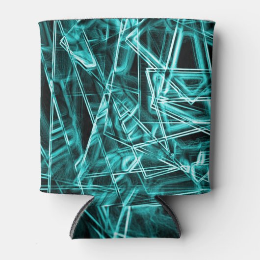 Quadratische Ecken und zyklische oder himmelblaue Dosenkühler (Vorderseite)