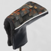 Quadratische Felder Abstrakt Golf Headcover (3/4 Vorderseite)