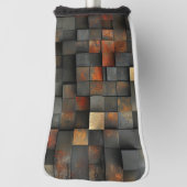 Quadratische Felder Abstrakt Golf Headcover (Rotieren 90)