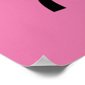 Quadratische Formel-Erinnerung Poster (Ecke)