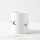 quadratische Formel Kaffeetasse (Mittel)